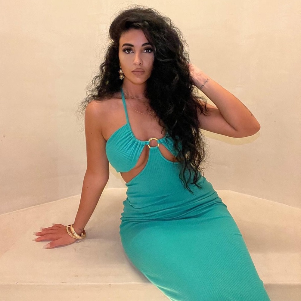 ✨Back In Stock✨ Womens Sexy Cut Out Maxi Dress